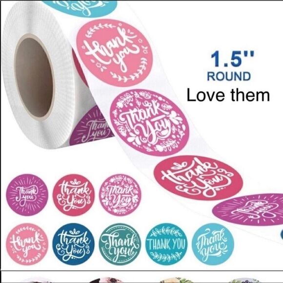 Poly Mailers MIX 10x13Β 14.5x19 sizes plus insert cardsβandβstickers - Picture 12 of 13